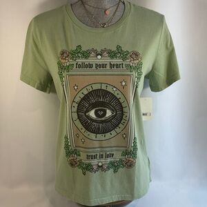 Lucky Brand Sage Graphic Tee NWT